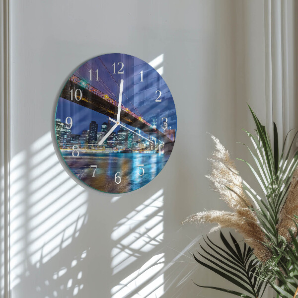 Horloge ronde Pont