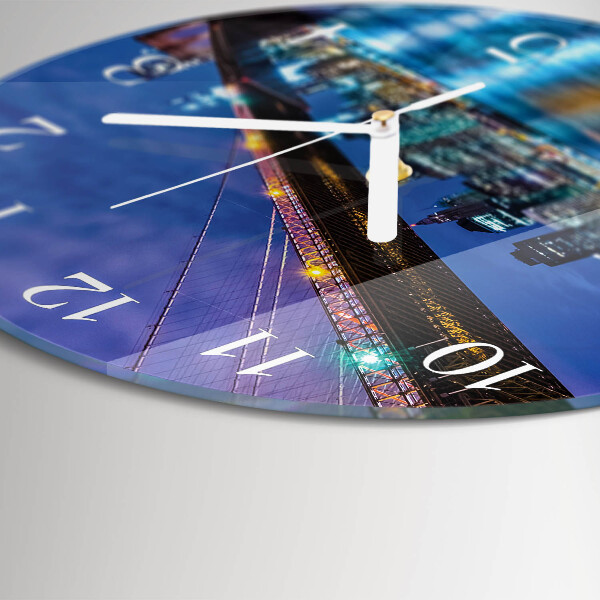 Horloge ronde Pont