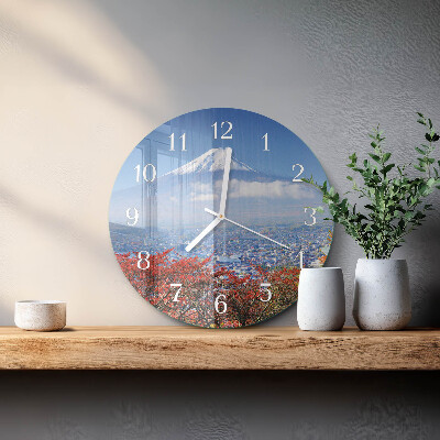 Horloge ronde Montagne