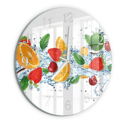 Horloge ronde Fruit