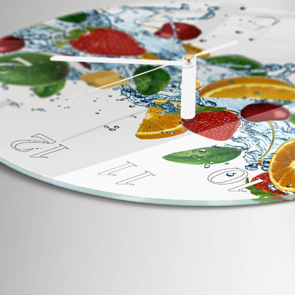 Horloge ronde Fruit