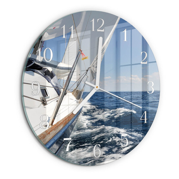 Horloge ronde Yacht