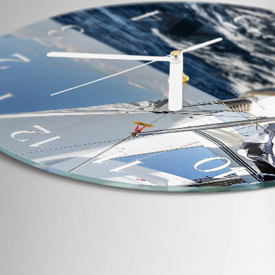 Horloge ronde Yacht