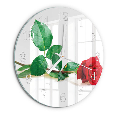 Horloge ronde Rose