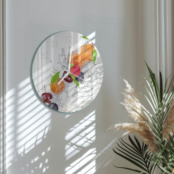 Horloge ronde Fruit