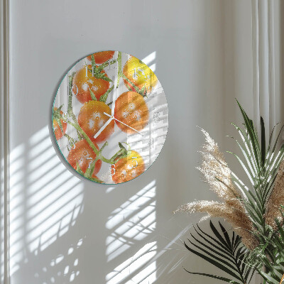 Horloge ronde Tomates