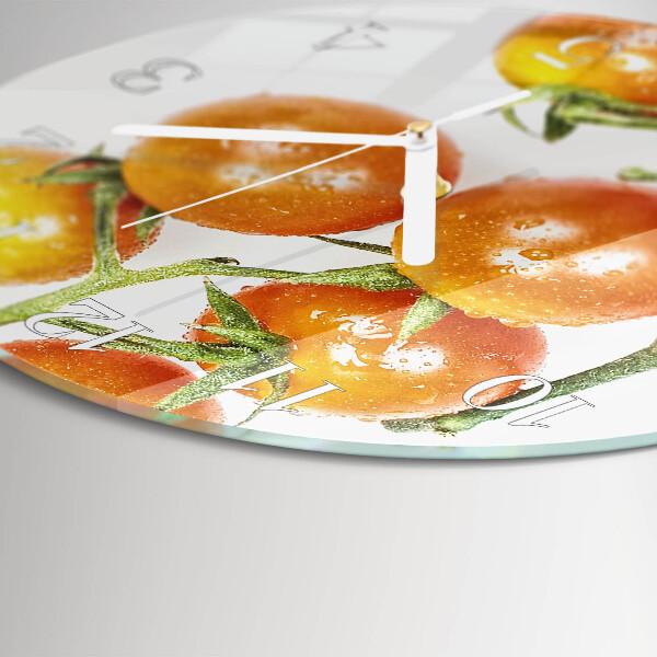 Horloge ronde Tomates