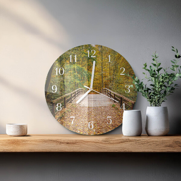 Horloge ronde Pont de la Forêt