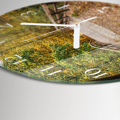 Horloge ronde Pont de la Forêt