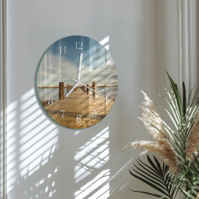 Horloge ronde Pont