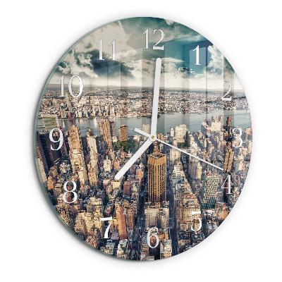 Horloge ronde New York