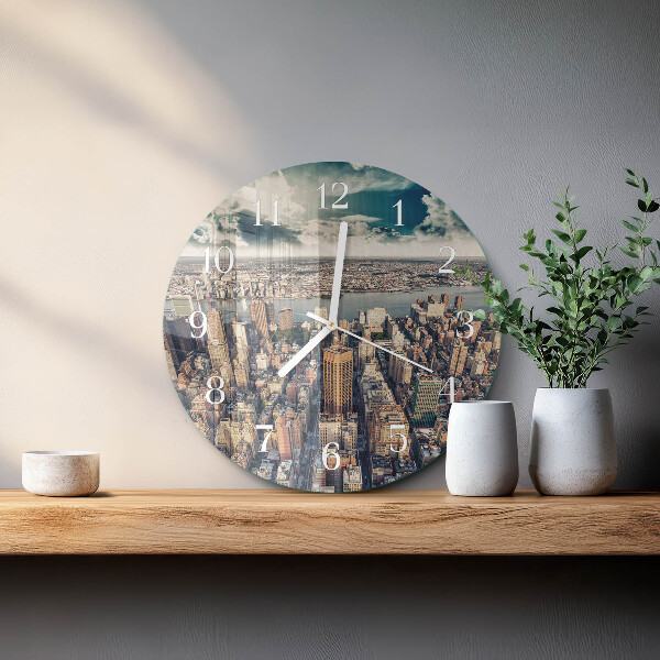Horloge ronde New York