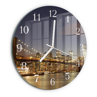 Horloge ronde Veilleuse