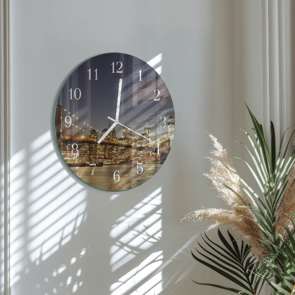 Horloge ronde Veilleuse