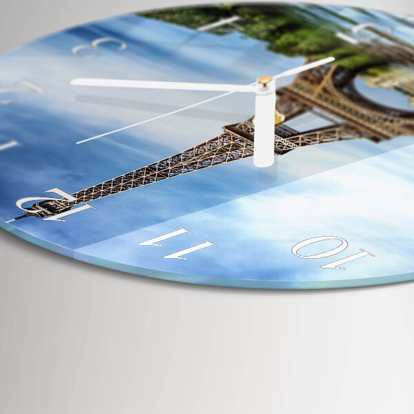 Horloge ronde Tour Eiffel