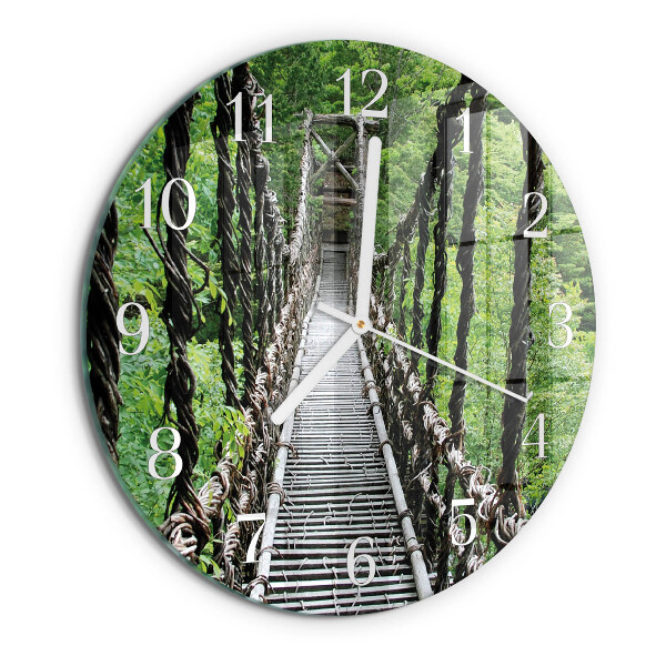 Horloge ronde Pont suspendu