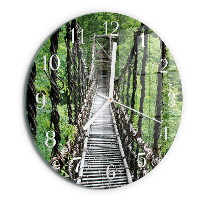 Horloge ronde Pont suspendu