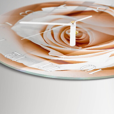 Horloge ronde Rose