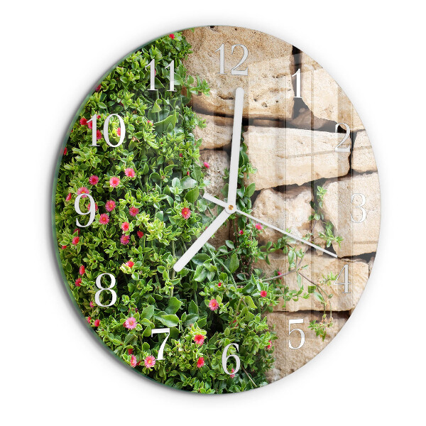 Horloge ronde Pierres naturelles