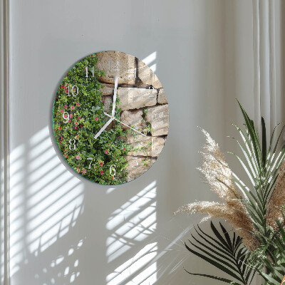 Horloge ronde Pierres naturelles