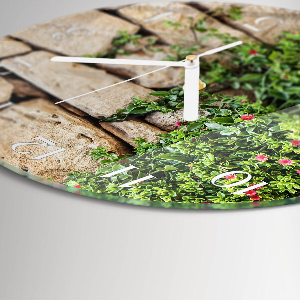 Horloge ronde Pierres naturelles
