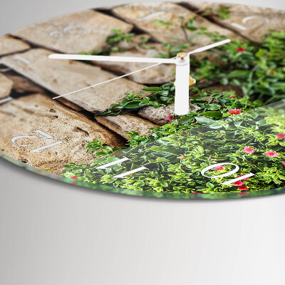 Horloge ronde Pierres naturelles