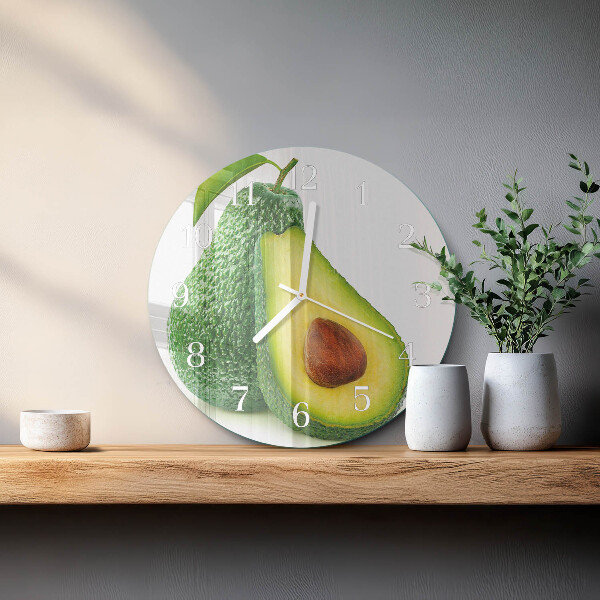 Horloge ronde Avocat