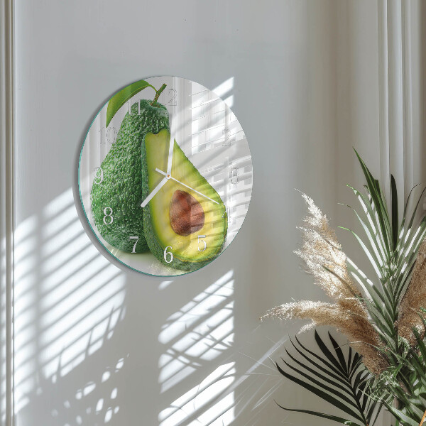 Horloge ronde Avocat