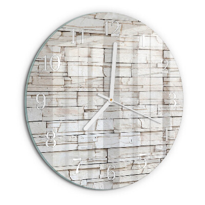 Horloge ronde Mâchefer