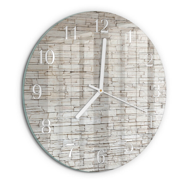 Horloge ronde Mâchefer