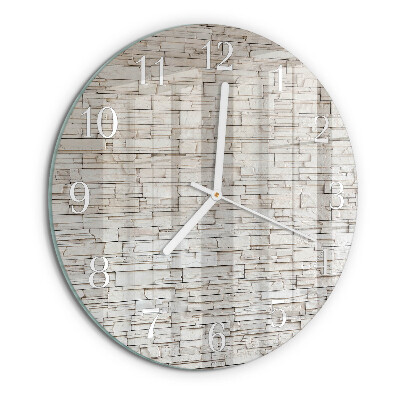 Horloge ronde Mâchefer