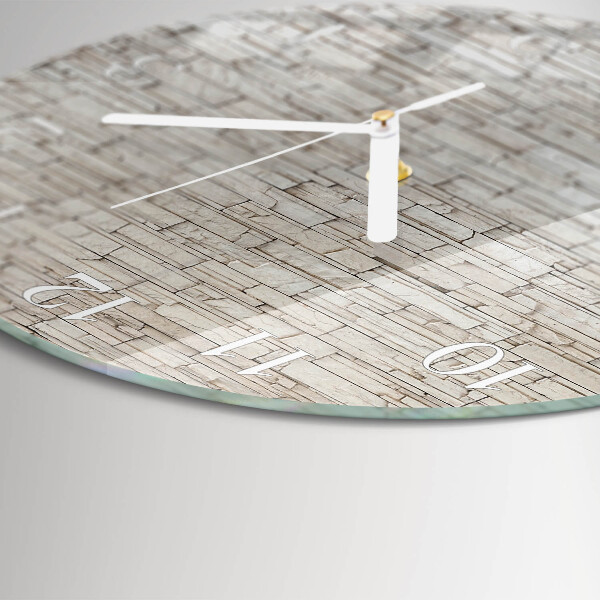 Horloge ronde Mâchefer