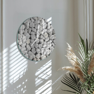 Horloge ronde Pierres