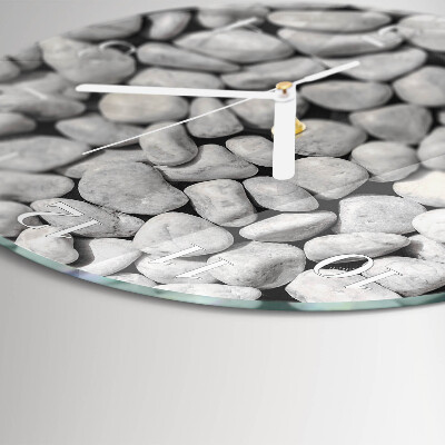 Horloge ronde Pierres