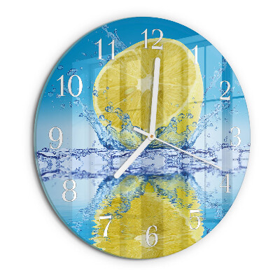 Horloge ronde Citrique
