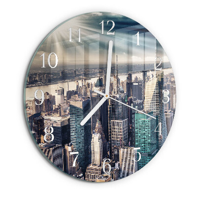 Horloge ronde Ville