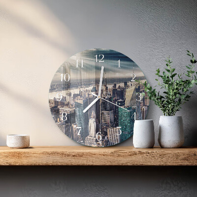 Horloge ronde Ville