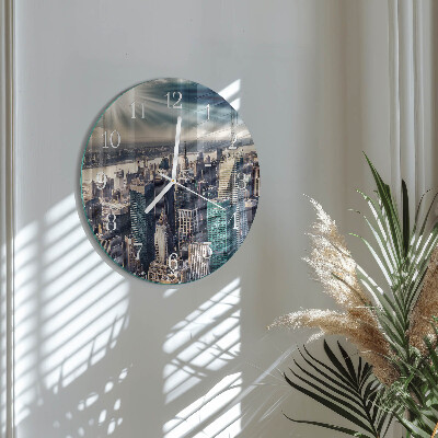 Horloge ronde Ville