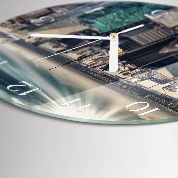 Horloge ronde Ville