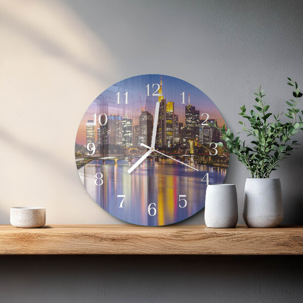 Horloge ronde Horizon