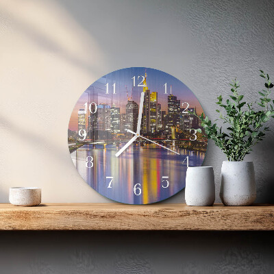 Horloge ronde Horizon