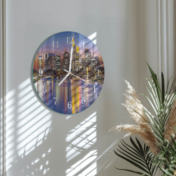 Horloge ronde Horizon