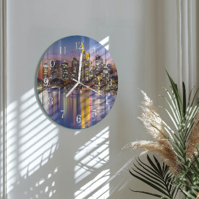 Horloge ronde Horizon
