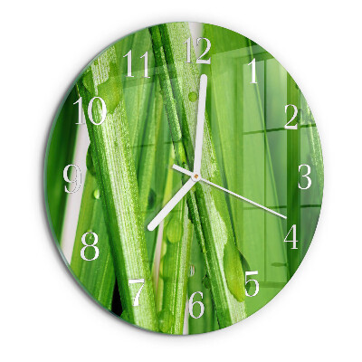 Horloge ronde Herbe