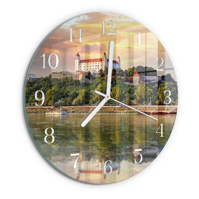Horloge ronde Château de la rivière