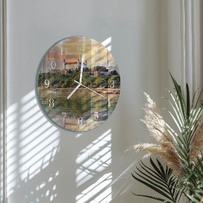 Horloge ronde Château de la rivière