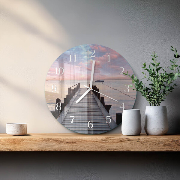 Horloge ronde Pont