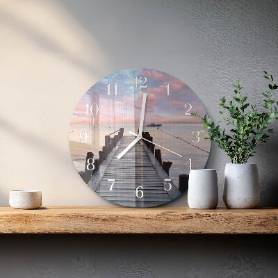Horloge ronde Pont