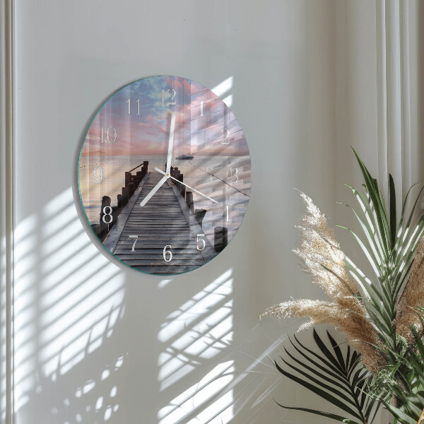 Horloge ronde Pont