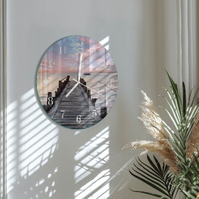 Horloge ronde Pont